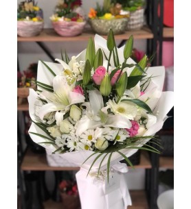 Gül & Lilyum Buketi